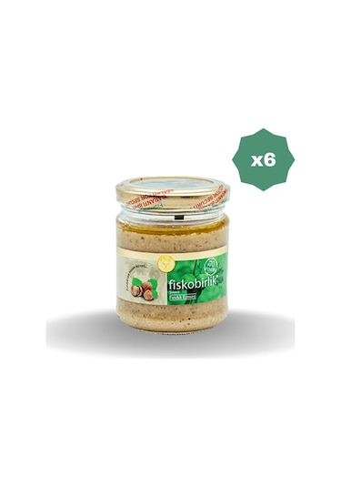 Fiskobirlik Fındık Ezmesi 180 Gr - 6 Adet