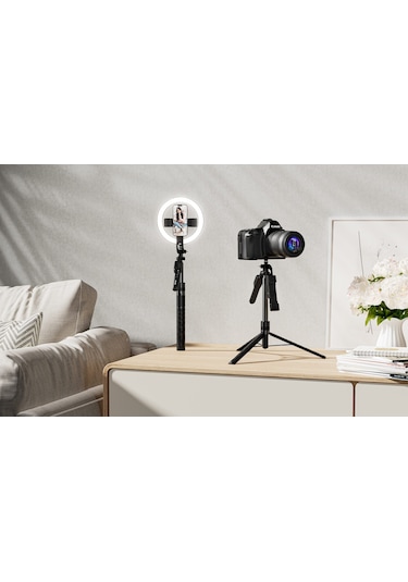 Ven-dens Vd-ss10 Premium Bluetooth Selfie Çubuğu Ve Tripod Seti