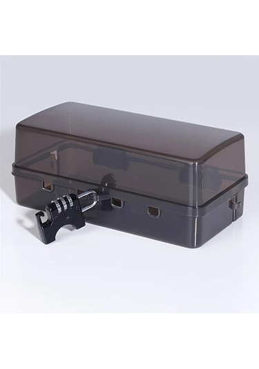 Fastbuy 6 Portlu Beyaz Plastik Abs Reçine Elektrik Kutusu, Duvar Tipi Açık Hava Koruma, Aşırı Gerilim Koruyucu