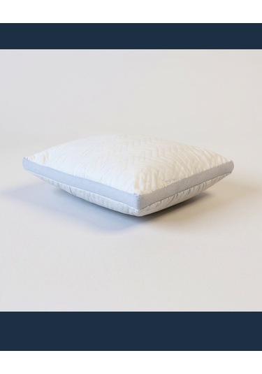 Spacer Line Klimalı Kapitone Yastık Beyaz 50x70 Otel Konfor Yastığı Beyaz