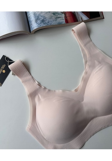 Carla Balensiz Dikişsiz Push-up Invisible Ice-silk Görünmez Süt Pudra