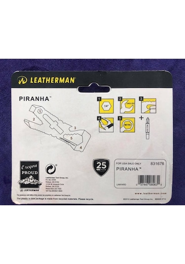 Leatherman Pıranha Çok Amaçlı Cep Tamir Alet Seti Çok Renkli