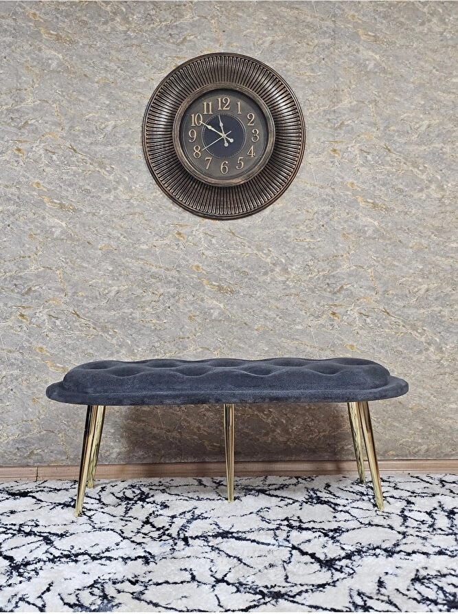 Ufo Oturak Bench - Gold Kaplama Sivriltme Ayak - Oturak - Bench - Çok Renkli