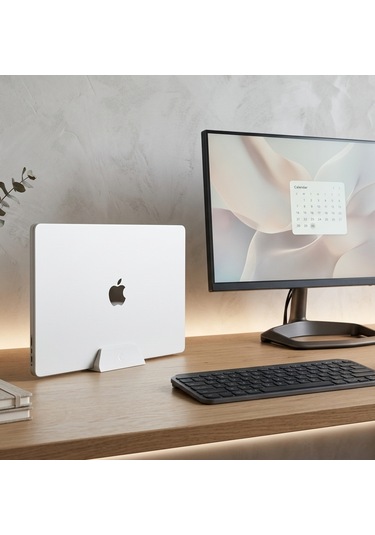 Apple MacBook Uyumlu Pro Dikey Stand 16-17mm Laptop Stand