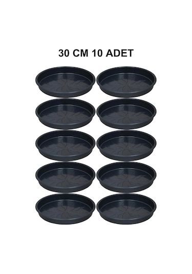 Grow Wizard Yuvarlak Saksı Altlığı 30 Cm 10 Adet