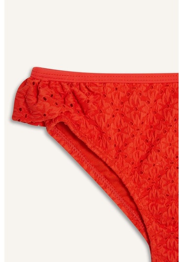 Defacto Kız Çocuk Desenli Bikini Takımı E5126a825hsog588 Turuncu