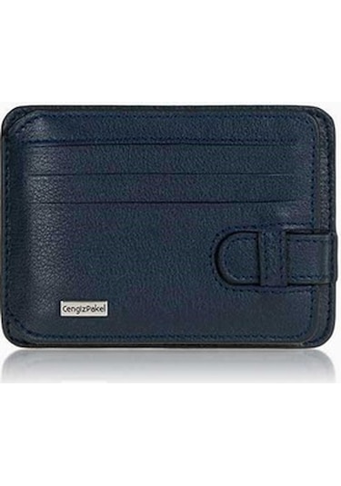 Cengiz Pakel Hakiki Deri Kartlık 2404-Lacivert (432620821)-2404-Lacivert