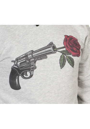 Rafcoll Kapşonlu Sweatshırt (380854386) Gri