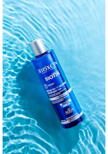 Bioxcin Biotin Şampuan 300 ml - Tüm Saç Tipleri Için Sağlıklı Saç ve Deri Şampuanı Günlük Kullanım