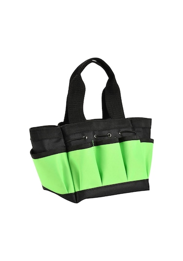 Homyl Bahçe Aleti Saklama Çantası Elektrikçi Bahçıvan Yeşil S Yeşil