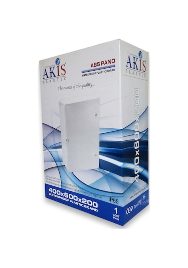 Akiş Akab-400200 Opak Kapaklı Abs Plastik Elektrik Panosu (40X60X20 Cm)