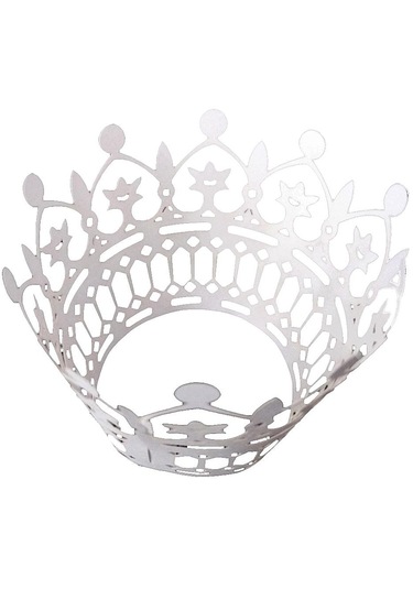 Suntek 50 Adet Lazer Kesim Taç Tema Cupcake Sarmalayıcılar