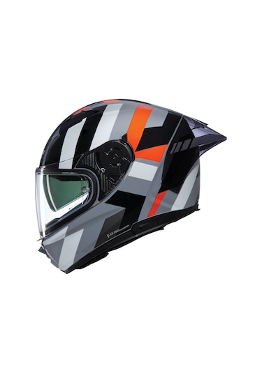 Nolan N60.6 Sport Dinamico Kapalı Kask 345 Gri - Siyah - Turuncu