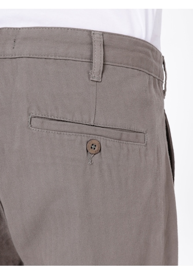 Colins Wide Leg Orta Bel Düz Paça Erkek Pantolon Cl1066461 Yeşil