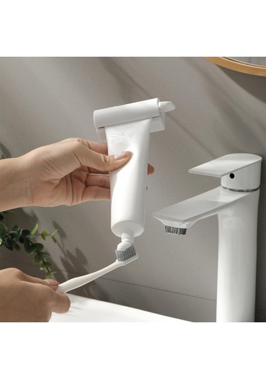 Pazly Yok Yerden Tüp Tasarruflu Suntek Sıkacağı Macunu Diş Beyaz Atık Xo Diğer