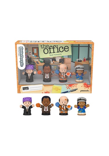 Little People Collector The Office 4 Adet Figür Özel Seri Set Captain America