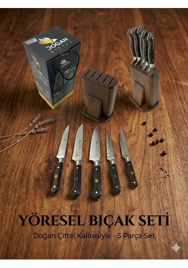 5 Parça Yöresel Mutfak Seti Venge