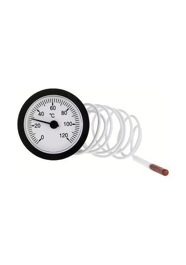 Chuangyinshop 1 Adet Profesyonel Kadranlı Termometre 0-120 C Su Yağ Çift Kullanım 100cm Prob