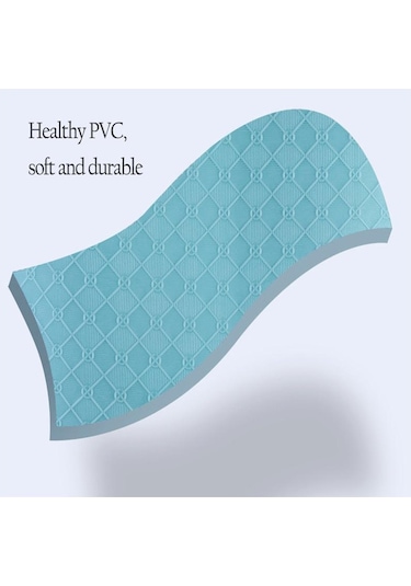 Mavi Sıcak Su Şişesi Düz Renk Kalın Pvc Silikon Kauçuk Sıcak Su Şişesi Sulama El Isıtıcıları Sıcak Saray Sıcak Çanta 1 L