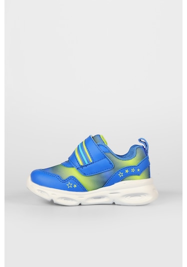 Vicco Kita Iı Işıklı Erkek Bebek Saks Mavi Spor Ayakkabı Saks Mavi