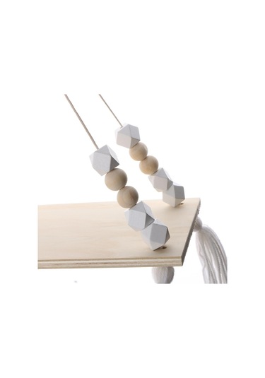 Suntek Ahşap Yüzer Duvar Rafları Giriş Çiçek Vazo Tutucu Vitrin 001