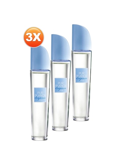 Avon Pur Blanca Elegance Kadın Parfüm EDT 3 x 50 ML