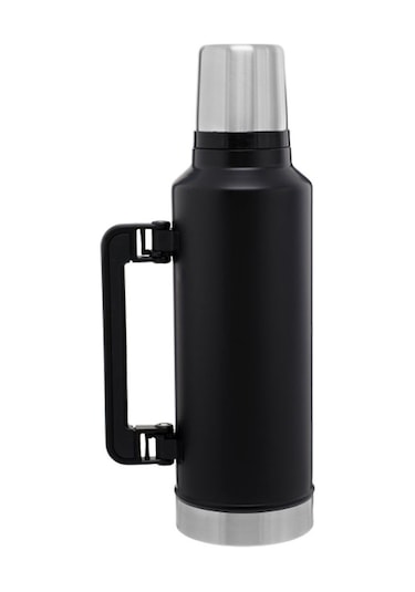 Stanley Klasik Paslanmaz Çelik Büyük Termos 1.9 L - 2Qt Siyah 3 Siyah