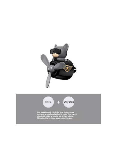 Çizgi Film Araba Havalandırma Deliği Aromaterapi Süsleri Gri Köpek