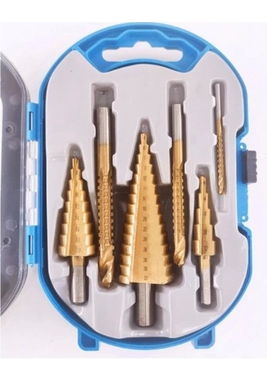 6 Parça Kademeli Matkap Ucu Seti Renk