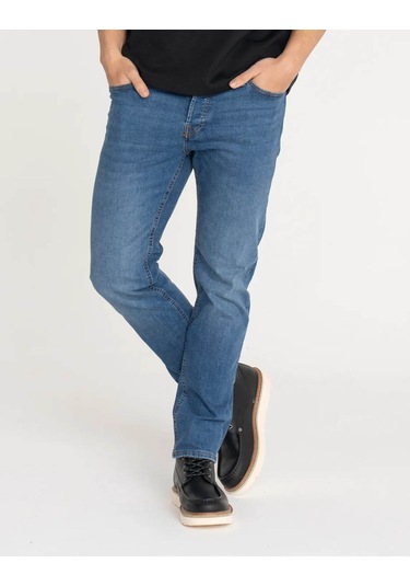 Jack & Jones Jjorıgınal Sq 223 Mavi Erkek Jean Pantolon 12246914 Mavi