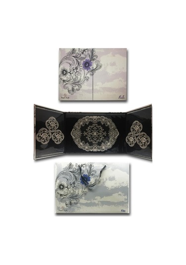 Royal Nazik Dantel Tepsi Örtüsü Ve Bardak Altlığı Seti 7 Parça (545001619)