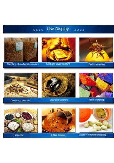 Homyl Doğru Dijital Elektronik Takı Ölçeği Taşınabilir 2000 Gümüş