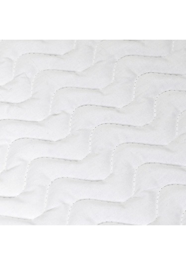 Kapitoneli Sıvı Geçirmez Kaliteli Yatak Koruyucu Fıttedli Alez Beyaz