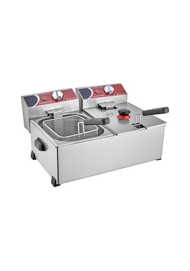 Kutlu 5+5 Lt Fritöz