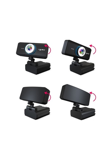 Novahub Hxsj S90 720p Kamera - Manuel Odaklı, Mikrofonlu, Pc/laptop İçin Video Görüşme Kamerasi