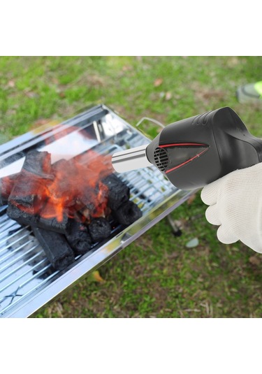 Geeroyoo Manuel Çalışır Barbekü Feneri, Hızlı Ateş Yakma, Taşınabilir, Pil Gerektirmez, Dış Mekan Piknik İçin Diğer