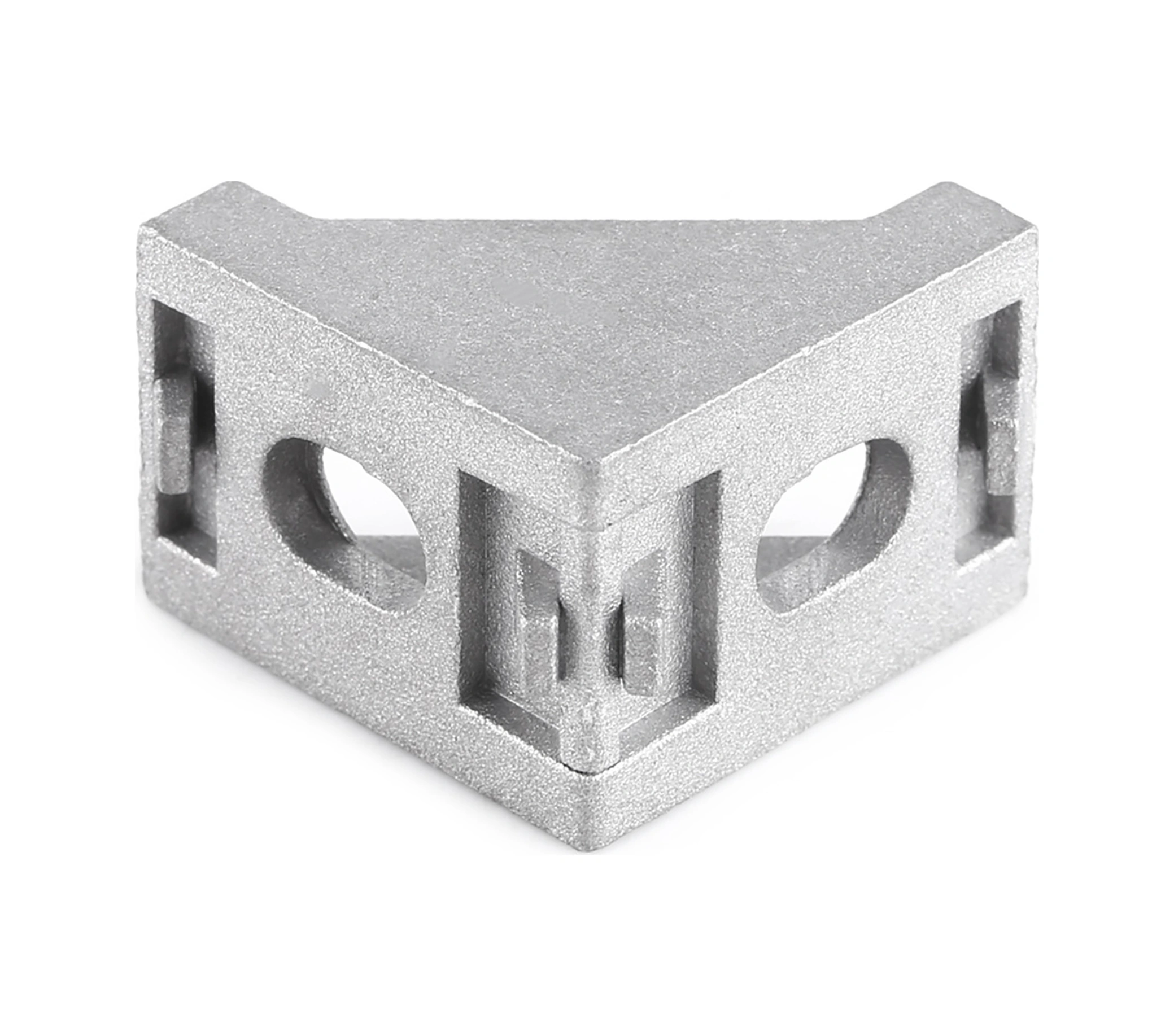 Tenfowee Alüminyum Köşe Aparatı 28x28x20mm, 10 Adet, Dayanıklı, Kapı-pencere-mobilya Birleşimlerini Güçlendirir, Oval Montaj Delikleri Diğer