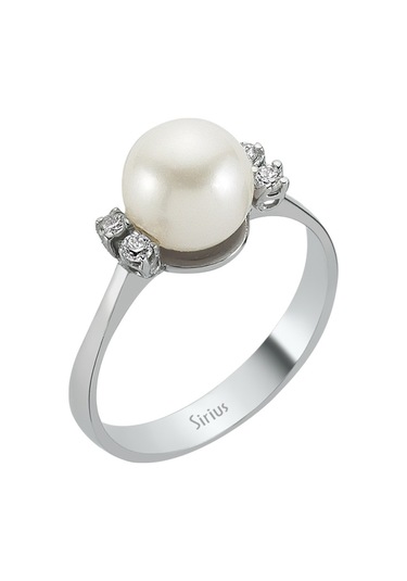 Sirius Pırlanta Taşlı Inci Yüzük 0810R0017