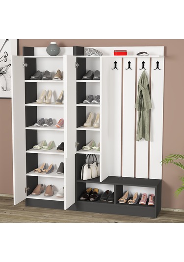 Kalender Dekor Lityum-1-3 Lty14 Portmanto Vestiyer Ayakkabılık