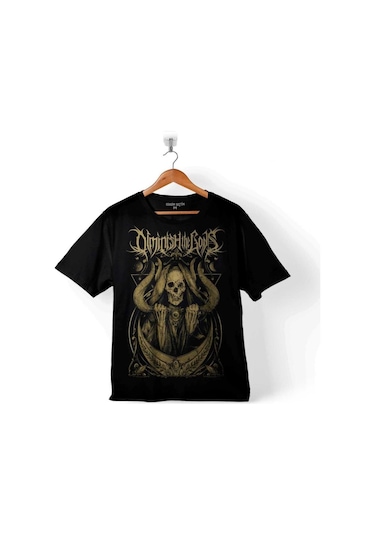 Ben Sahar Behemoth Metal Rock Kuru Kafa Skull 4 Çocuk Tişört