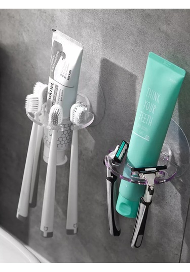 2s.k Diş Fırçası, Diş Macunu Ve Tıraş Bıçağı Tutucu 188224987 Beyaz