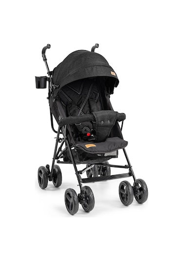 Baby2go Verona Baston Bebek Arabası Siyah B4c122313ss1-4