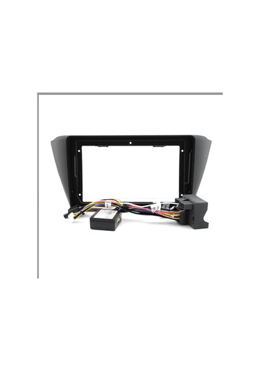 Skoda Fabia 2015-2021 9 Inc Siyah Androıd Multimedya Çerçevesi - Soket