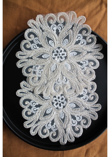 6 Adet Fransız Tarzı Modern Gold Simli Madame Bardak Altlığı & Ko Altın