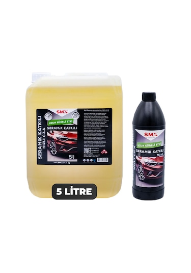 Seramik Katkılı Hızlı Ve Pratik Cila 5 Lt - 750 Ml