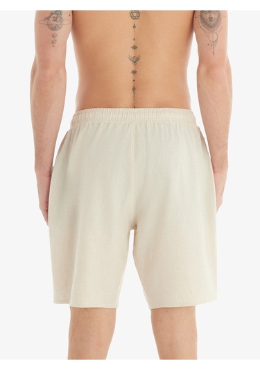 Blackspade Erkek Şort 40739 - Krem Krem