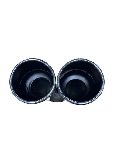 Krom 2 Li Yuvarlak Model 90mm Egzoz Ucu