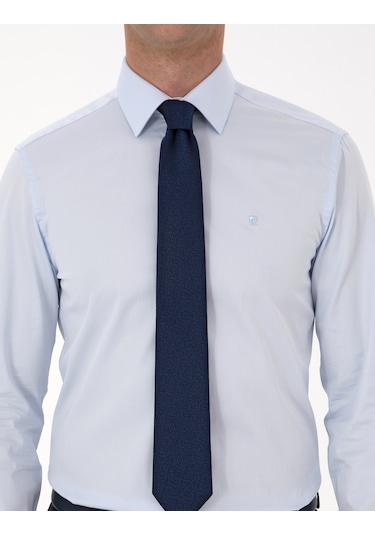 Pierre Cardin Erkek Açık Mavi Gömlek Basic 50315407-vr003 Açik Mavi