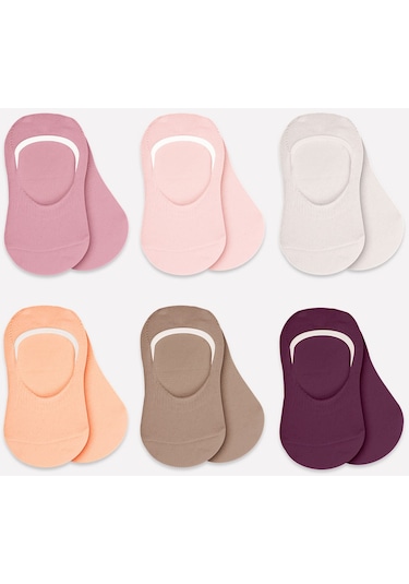 Bistyle 6'lı Bebek Babet 6203 Gül Kurusu