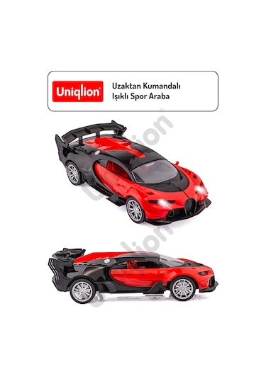 Uzaktan Kumandalı Işıklı Spor Araba